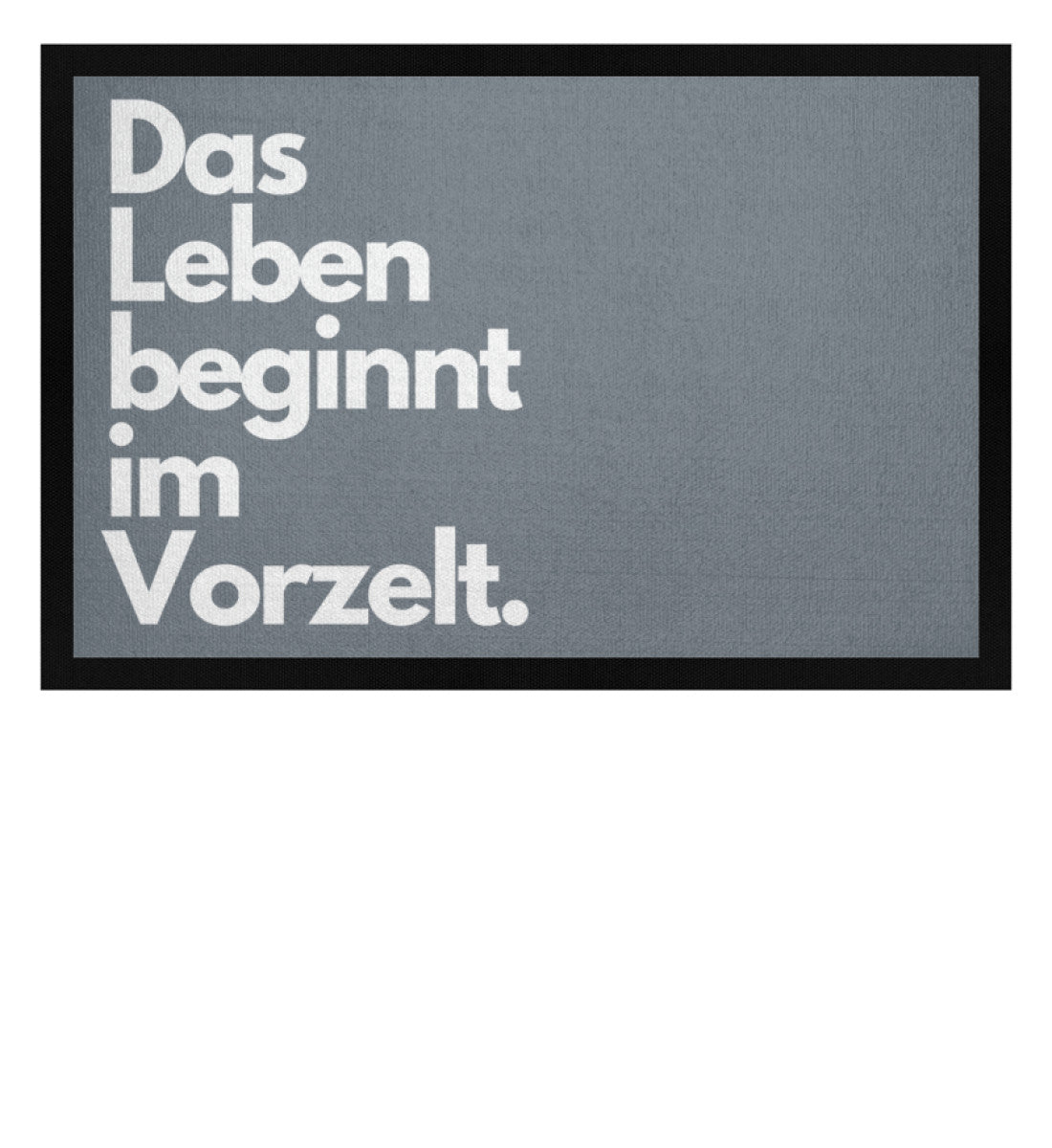 Vorzeltleben - Camping Fußmatte - LazyDonkeyDesign