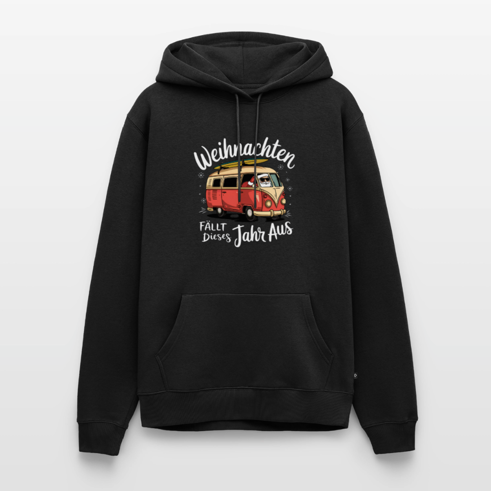 Kein Weihnachten - Herren Camping Hoodie - Schwarz