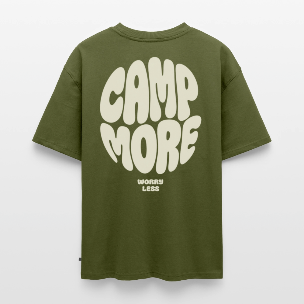 Camp More - Oversized Unisex T-Shirt - Khaki