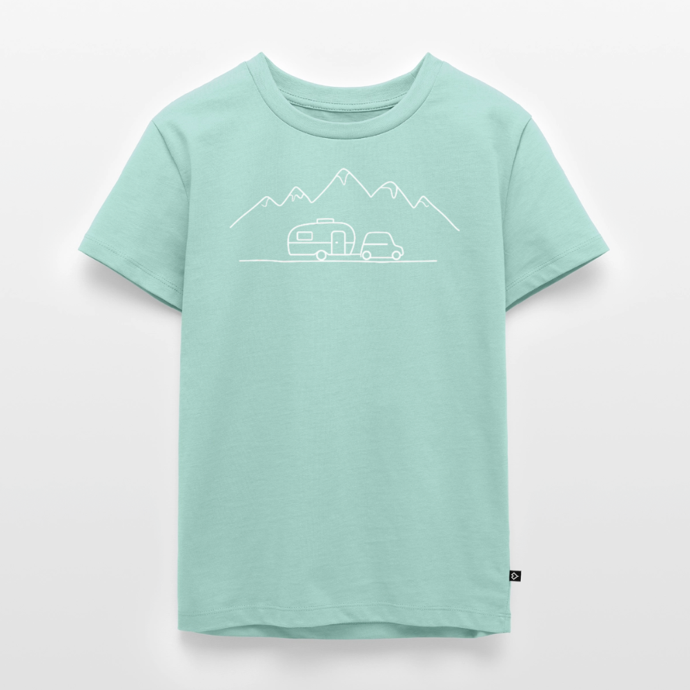 Keep it Simple - Kinder Camping T-Shirt - Mint