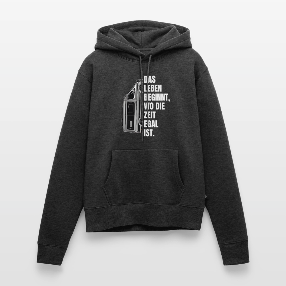 SPOD - Camping ist Zeitlos - Damen Camping Hoodie - Vanlife - Anthrazit meliert