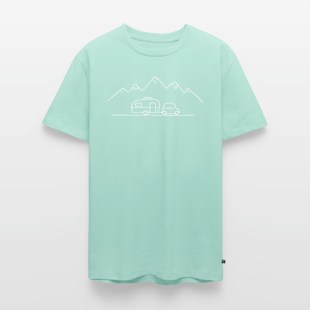 Keep it simple - Herren Camping T-Shirt - Mint