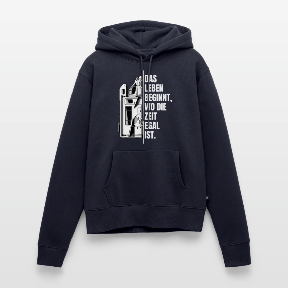 SPOD - Camping ist Zeitlos - Damen Camping Hoodie - Wohnmobil - Navy