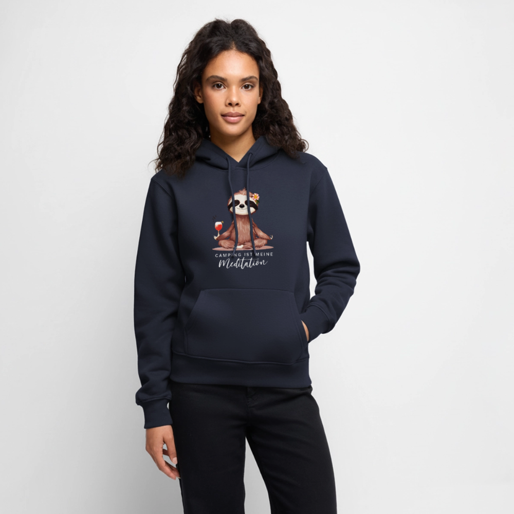 SPOD - Meditation - Damen Camping Hoodie - Navy