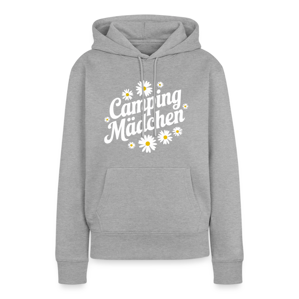 SPOD - Camping Mädchen - Damen Camping Hoodie - Grau meliert