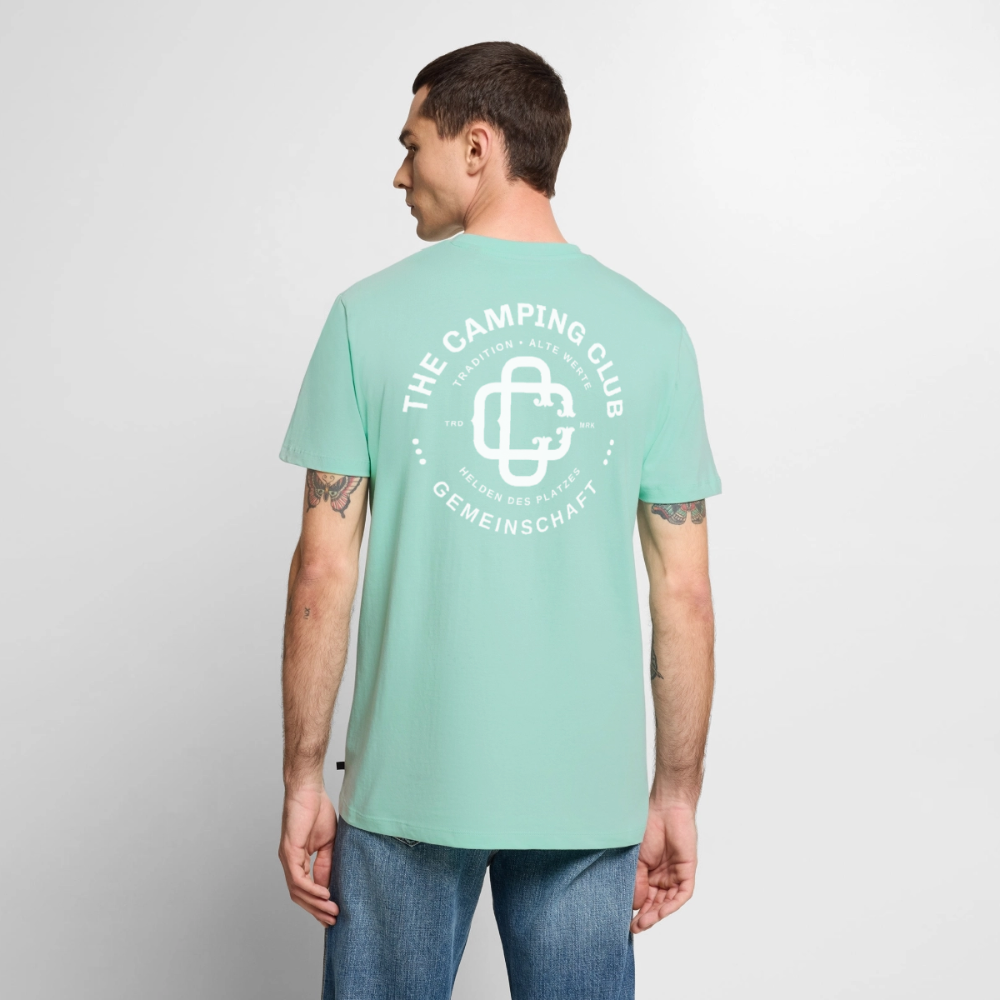 Camping Club - Herren Camping T-Shirt - Mint