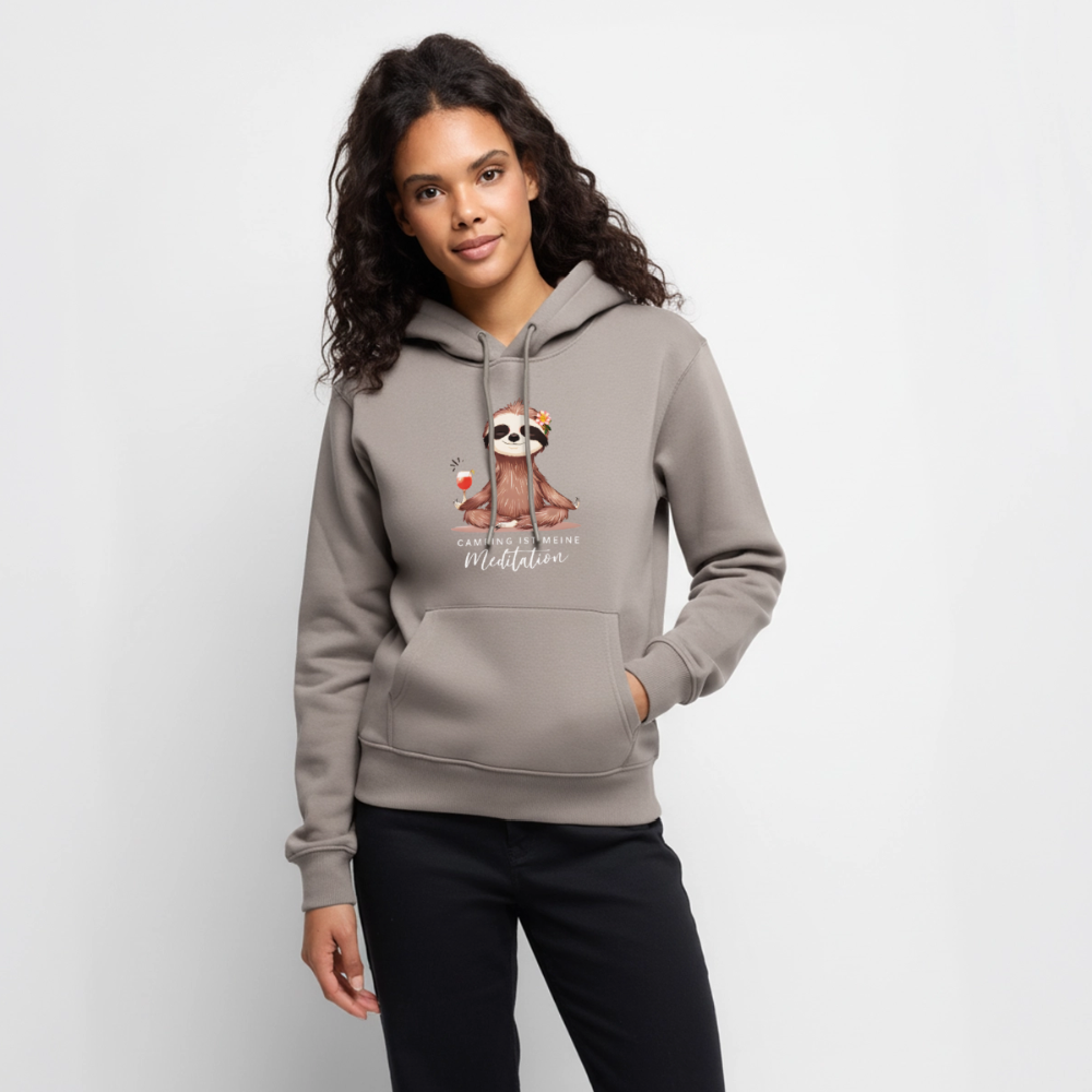 SPOD - Meditation - Damen Camping Hoodie - Taupe