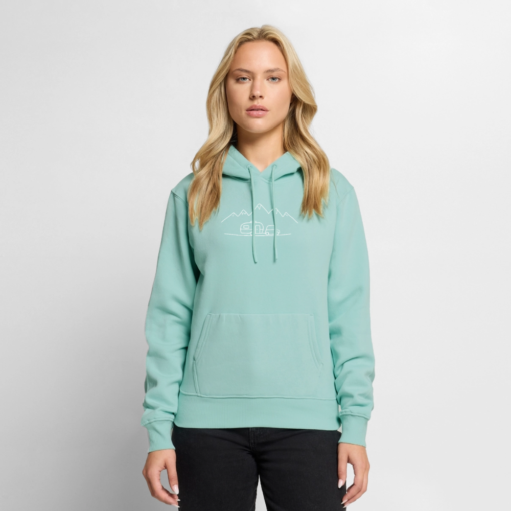 SPOD - Keep it simple - Damen Camping Hoodie - Mint