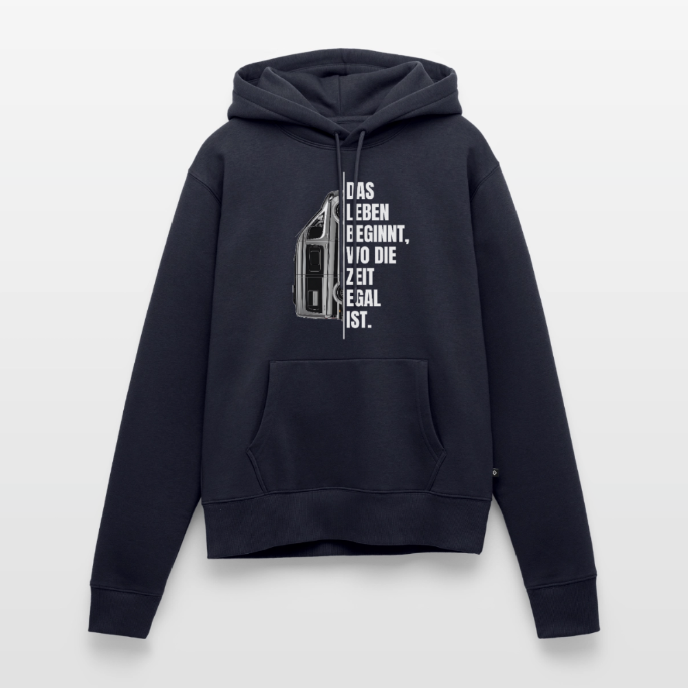 SPOD - Camping ist Zeitlos - Damen Camping Hoodie - Vanlife - Navy