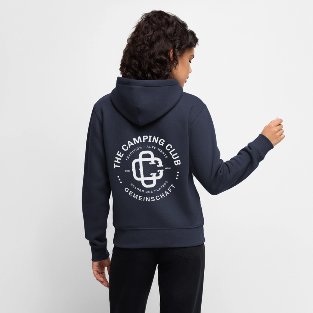 SPOD - Camping Club - Damen Camping Hoodie - Navy