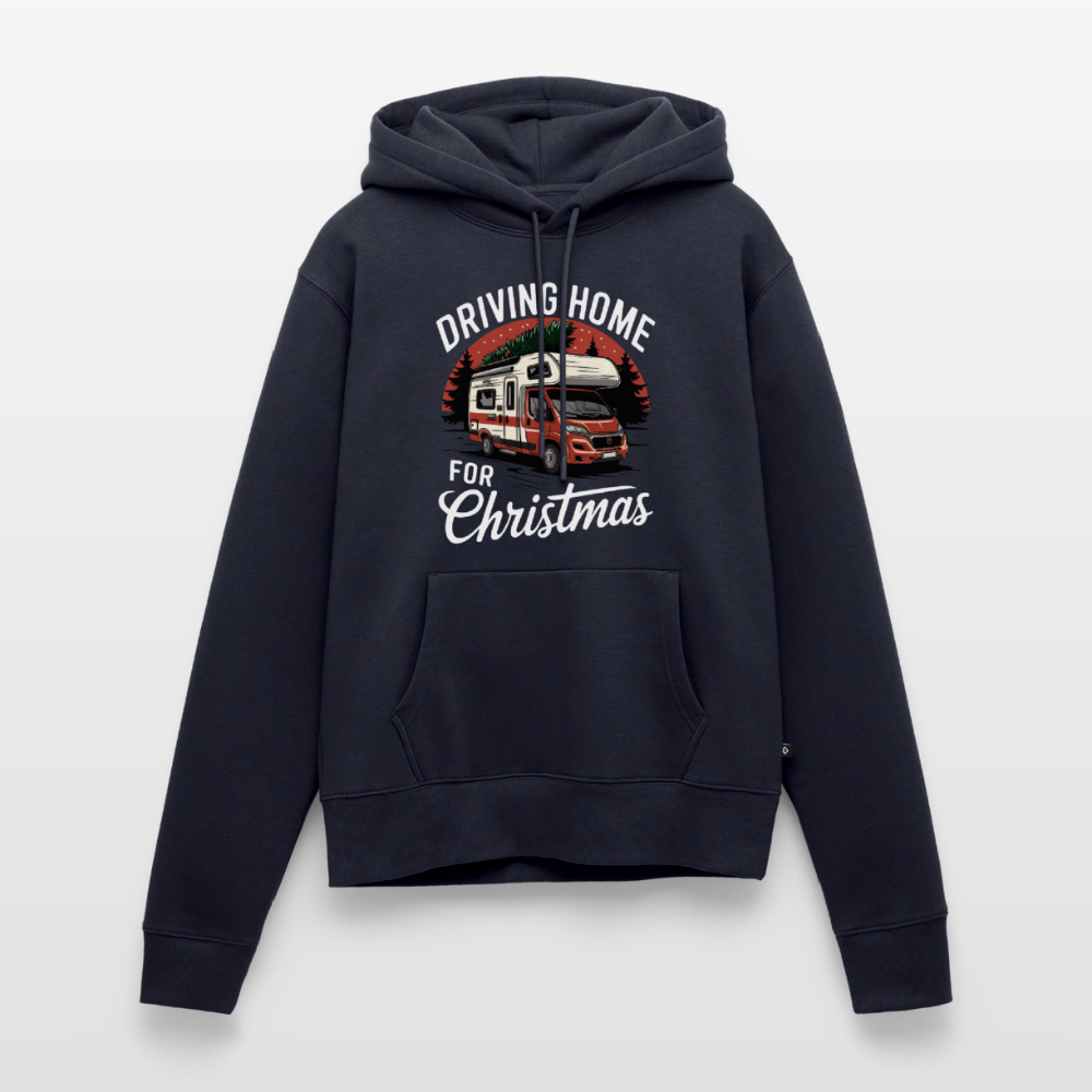 Driving Home - Damen Camping Hoodie - Navy