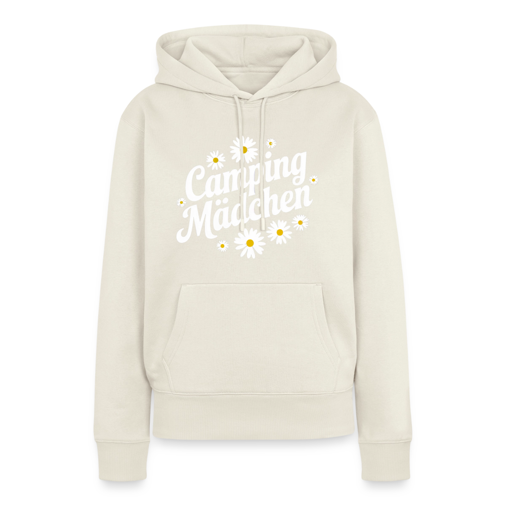 SPOD - Camping Mädchen - Damen Camping Hoodie - Naturweiß