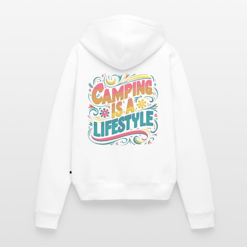 SPOD - My Lifestyle - Damen Camping Hoodie - Weiß