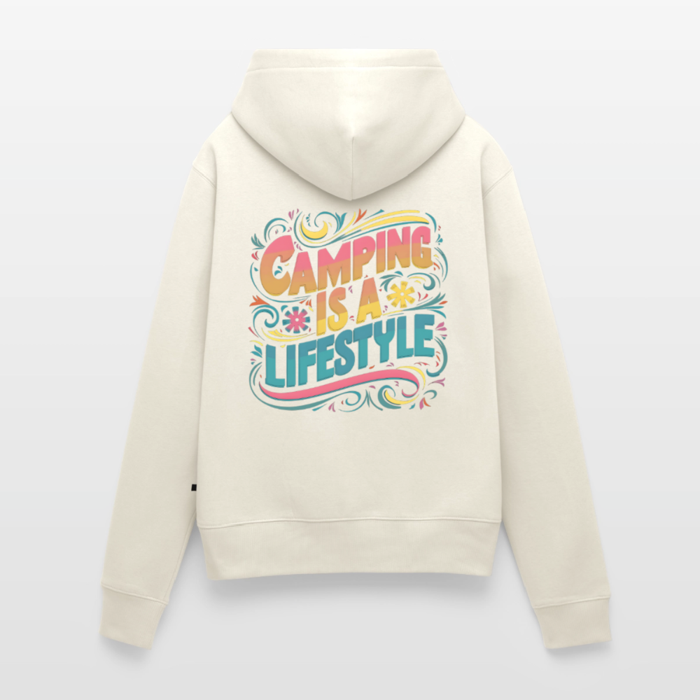 SPOD - My Lifestyle - Damen Camping Hoodie - Naturweiß