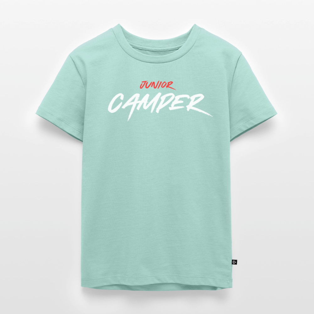 Junior Camper - Kinder Camping T-Shirt - Mint