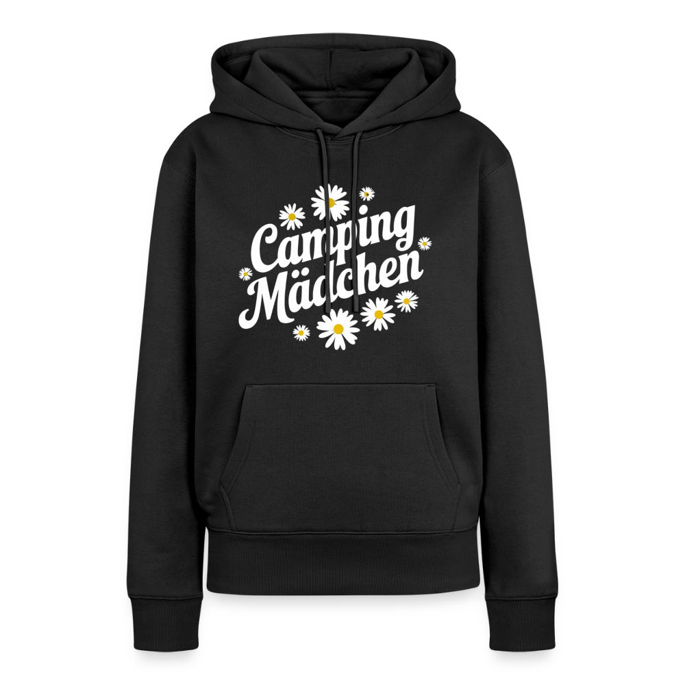 SPOD - Camping Mädchen - Damen Camping Hoodie - Schwarz
