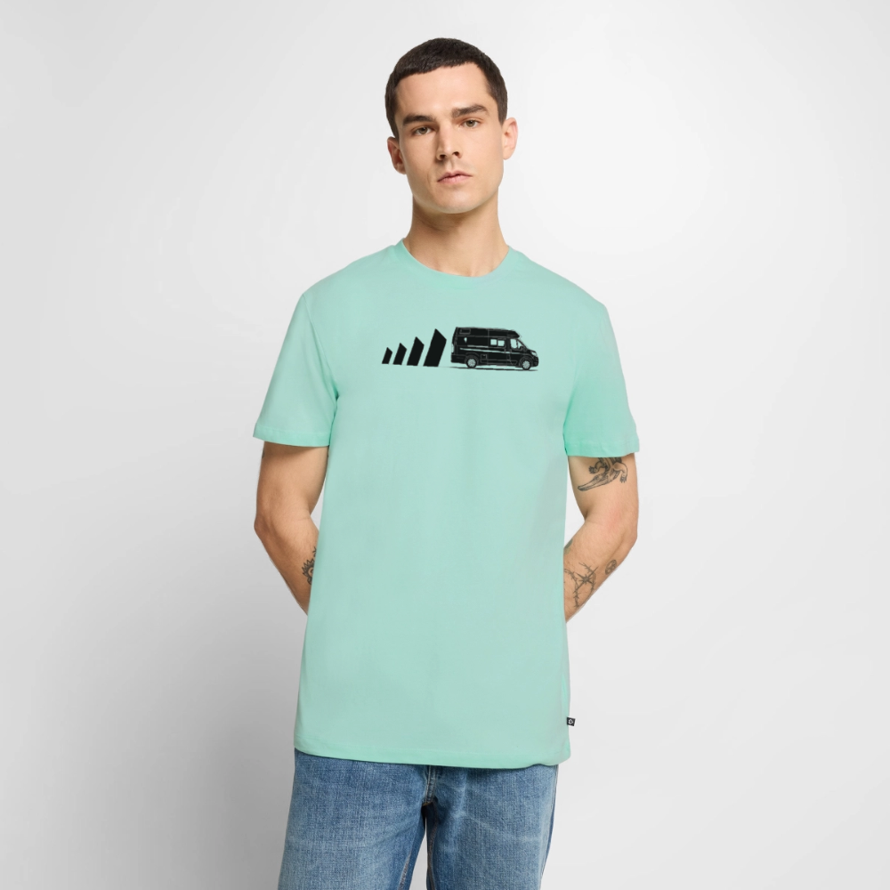 Vanlife Shapes - Herren Camping T-Shirt - Mint