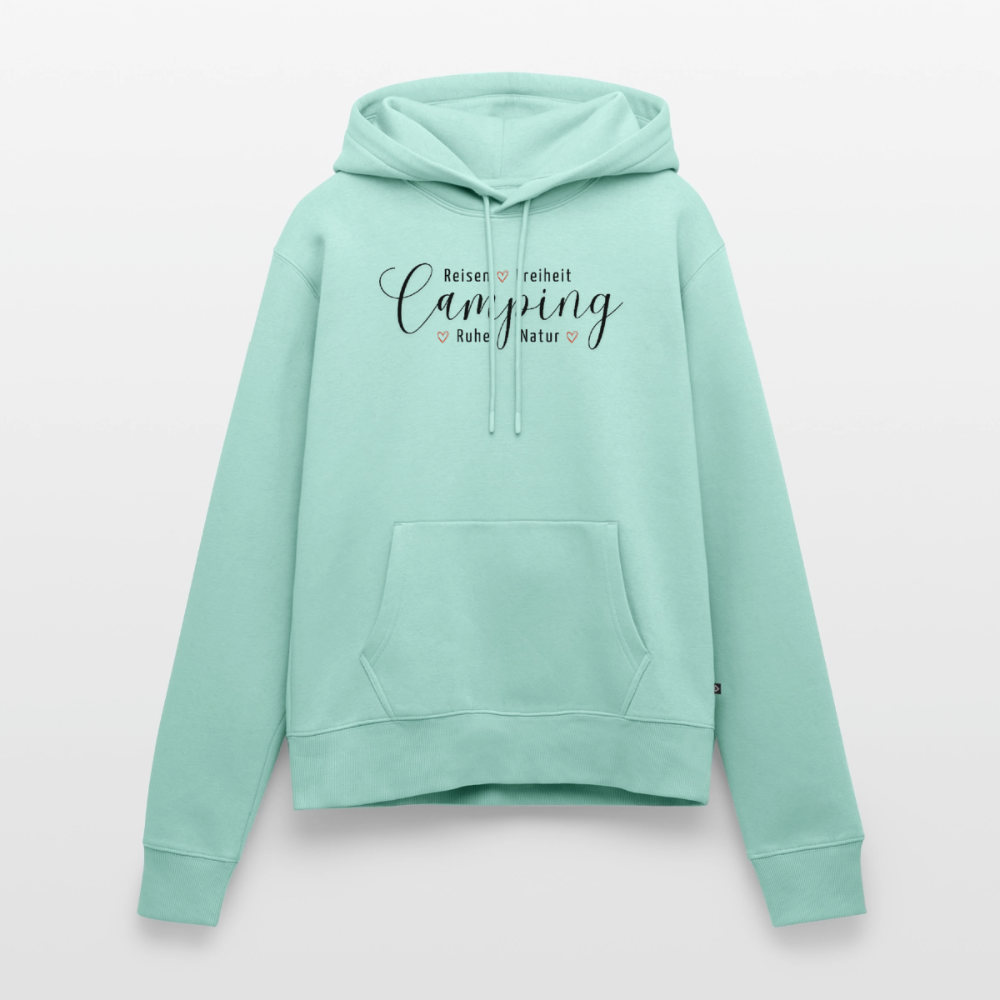SPOD - Camping Werte - Damen Camping Hoodie - Mint