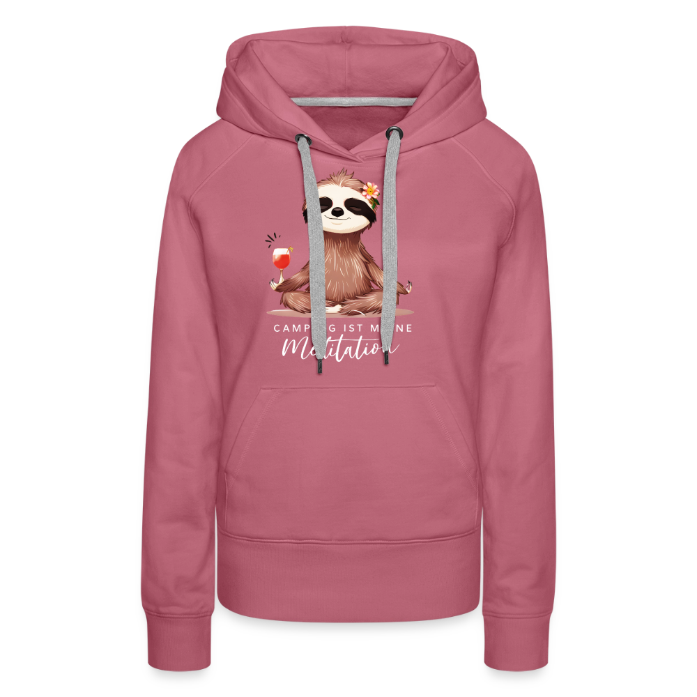SPOD - Meditation - Damen Camping Hoodie - Malve