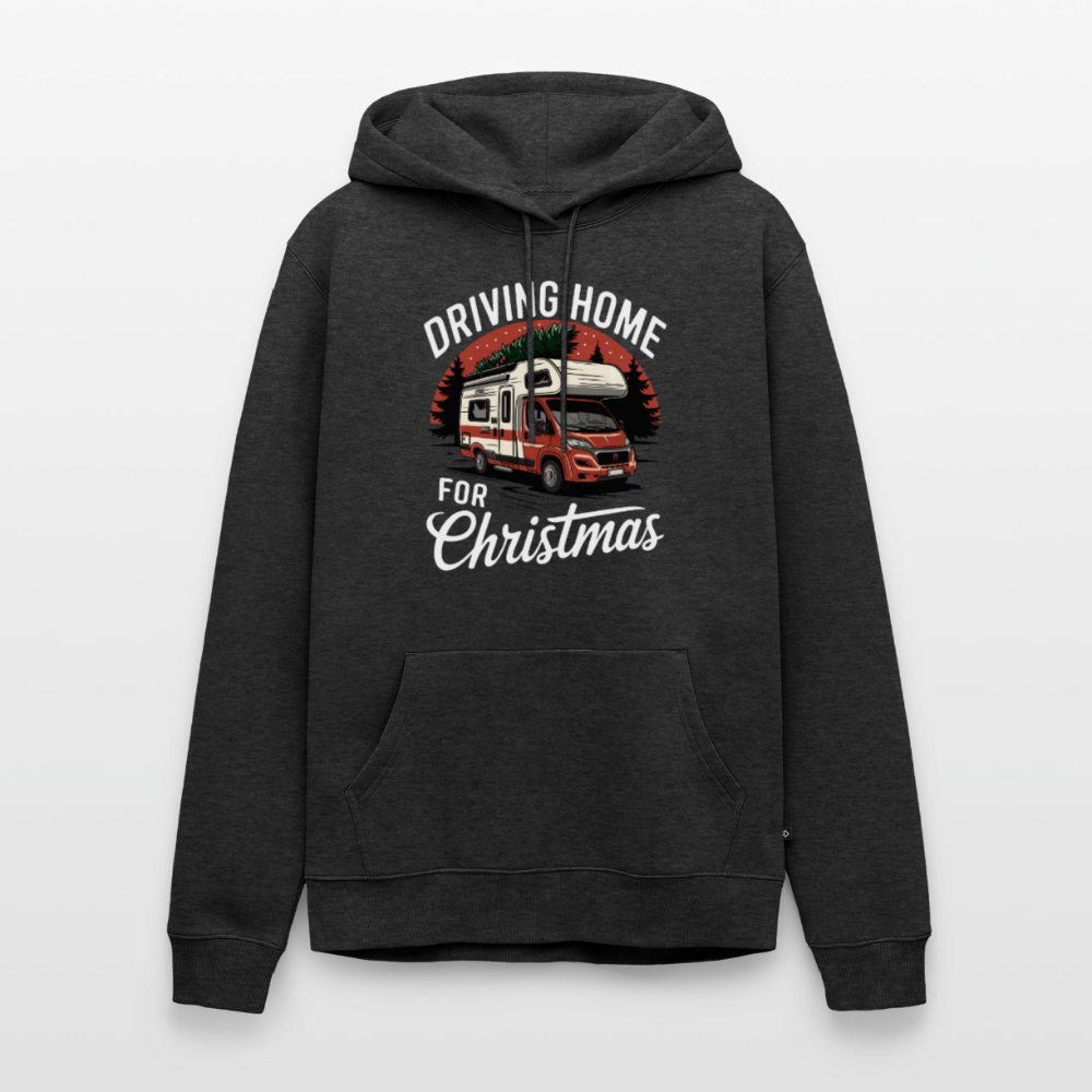 Driving Home - Herren Camping Hoodie - Anthrazit meliert