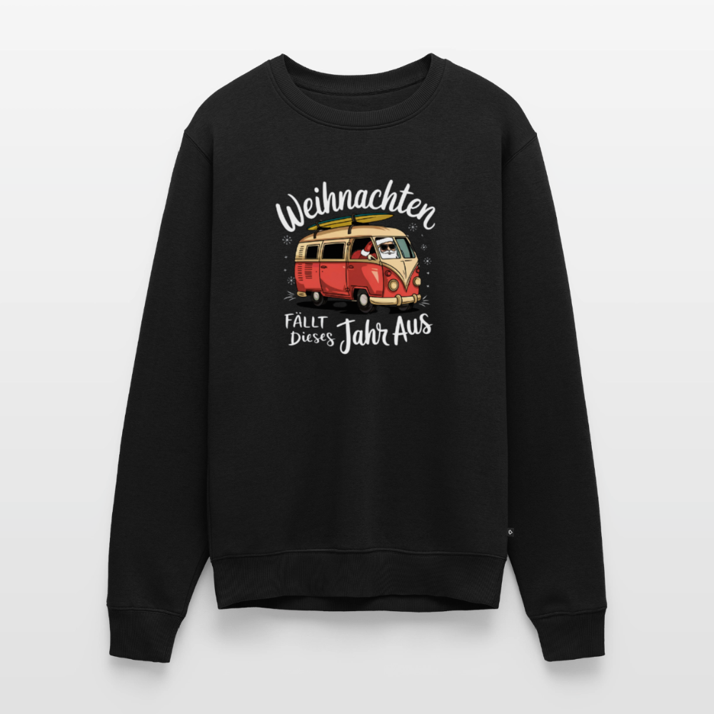 Kein Weihnachten - Herren Camping Sweatshirt - Schwarz