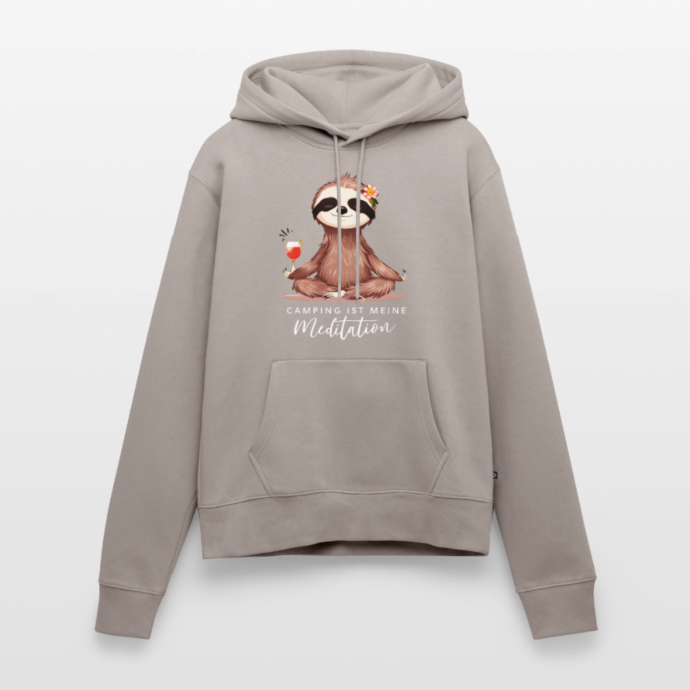 SPOD - Meditation - Damen Camping Hoodie - Taupe