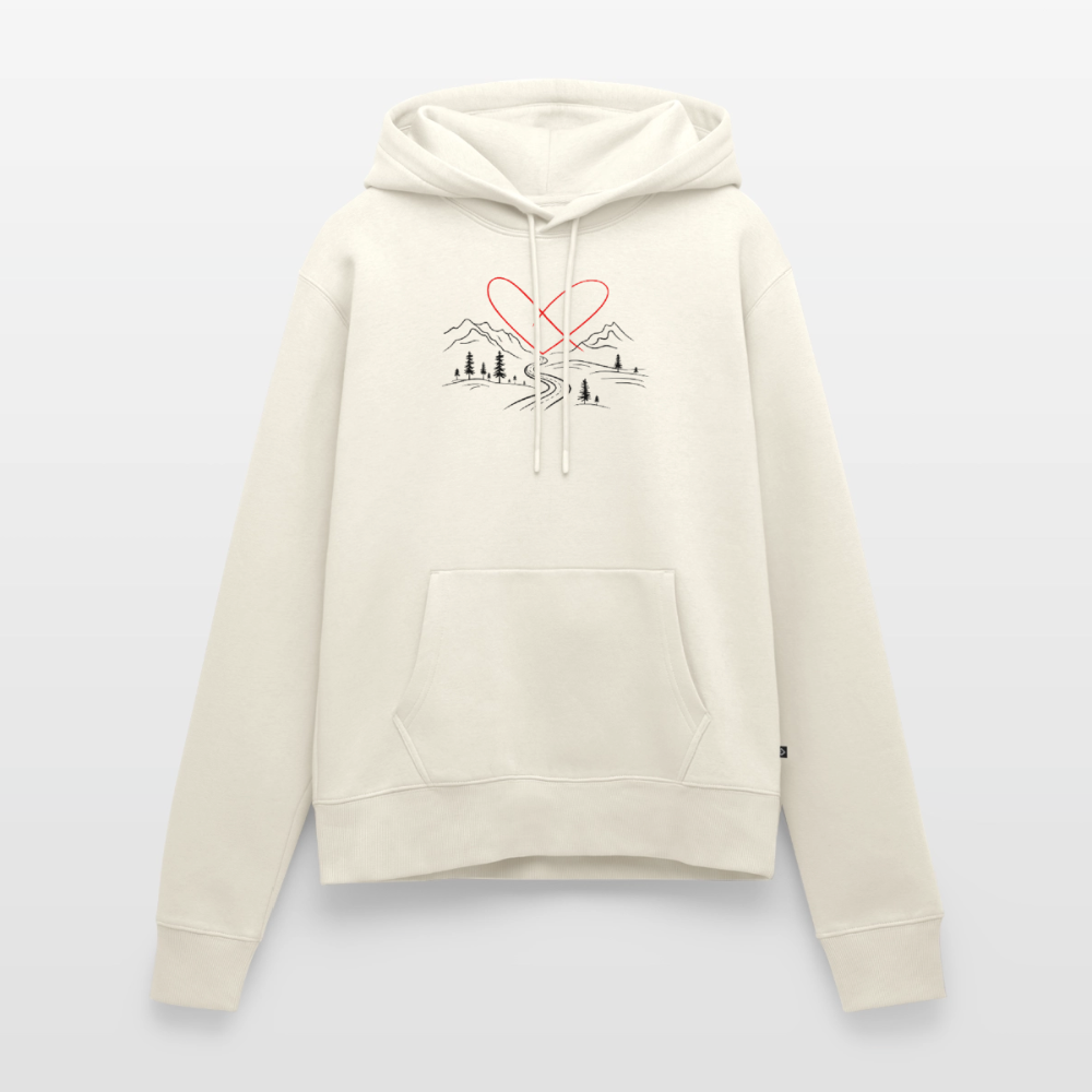 SPOD - Naturliebe - Damen Camping Hoodie - Naturweiß