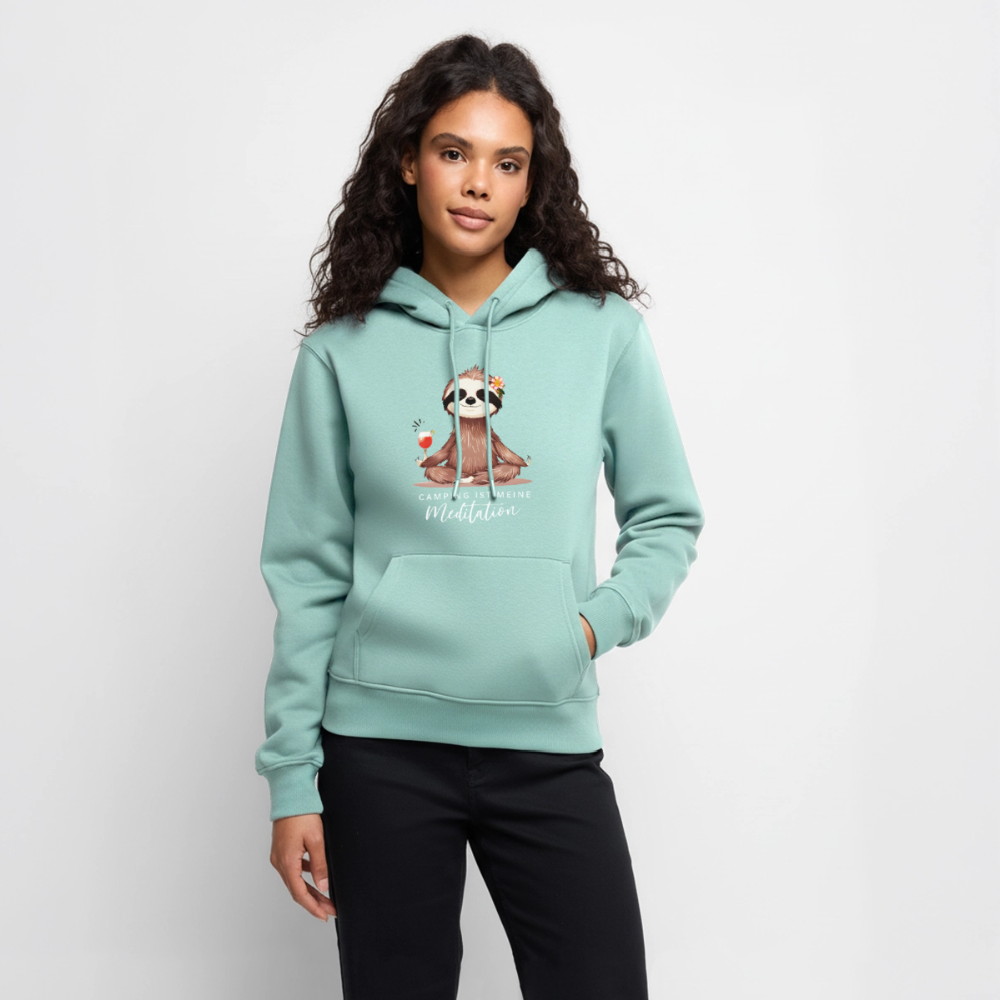 SPOD - Meditation - Damen Camping Hoodie - Mint