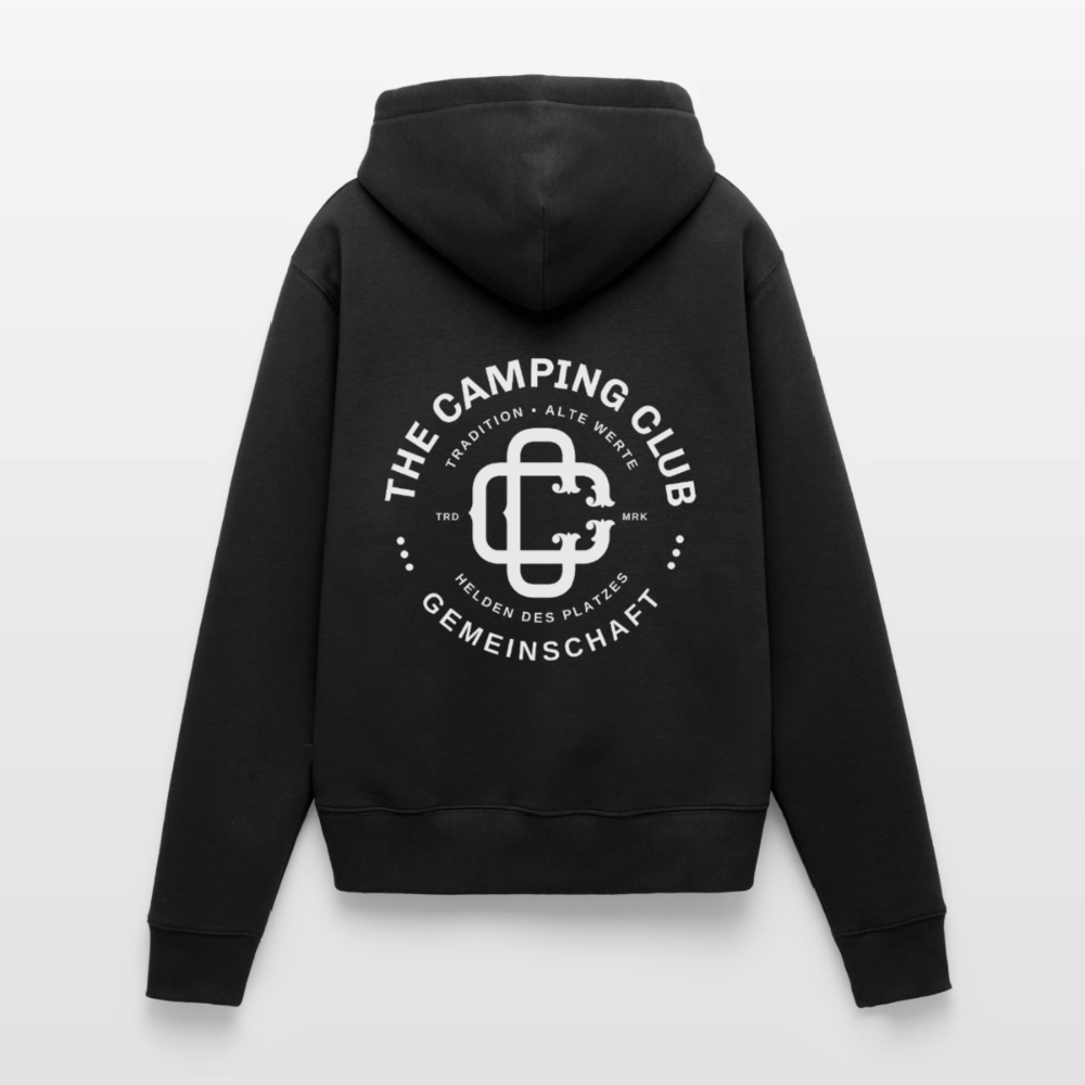 SPOD - Camping Club - Damen Camping Hoodie - Schwarz