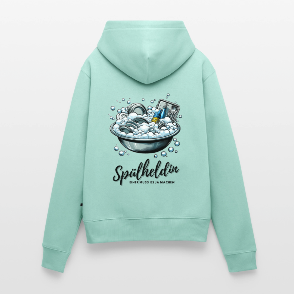 SPOD - Spülheldin - Damen Camping Hoodie - Mint