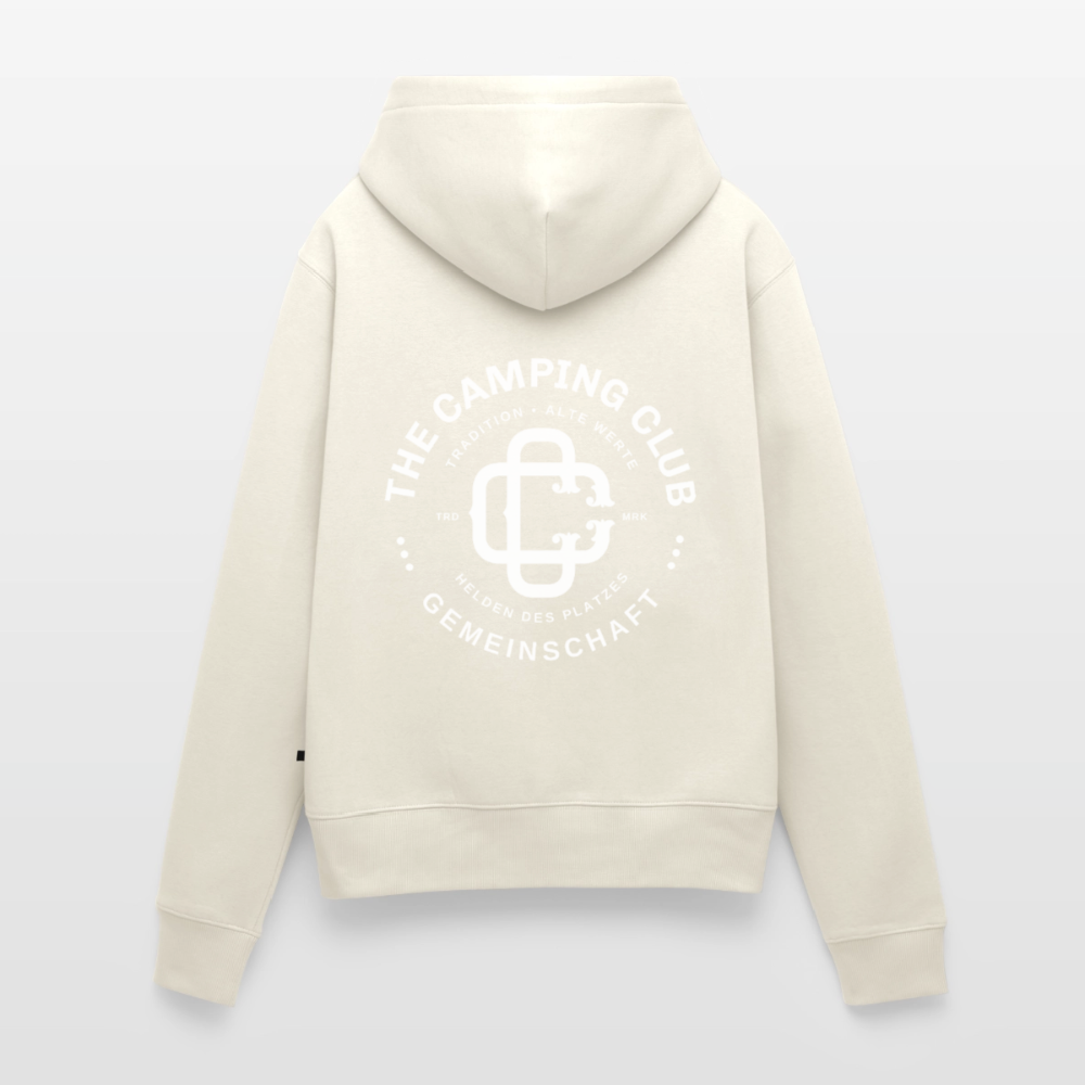 SPOD - Camping Club - Damen Camping Hoodie - Naturweiß
