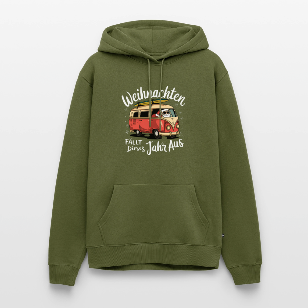 Kein Weihnachten - Herren Camping Hoodie - Khaki