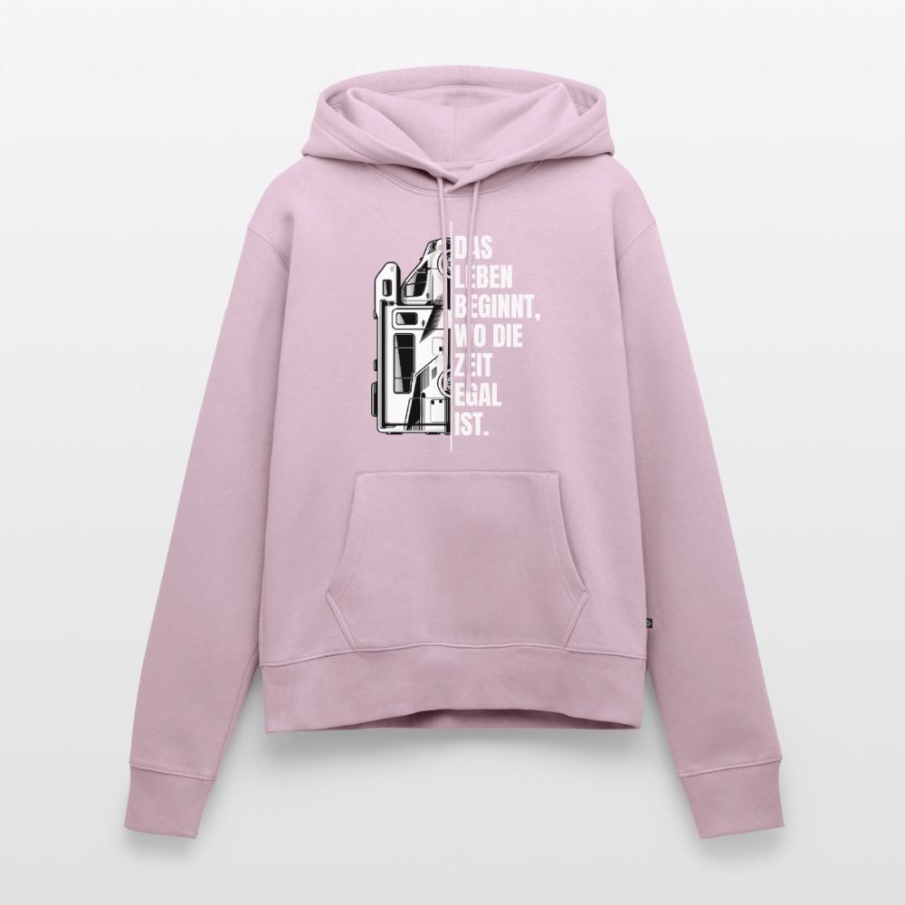 SPOD - Camping ist Zeitlos - Damen Camping Hoodie - Wohnmobil - Altrosa