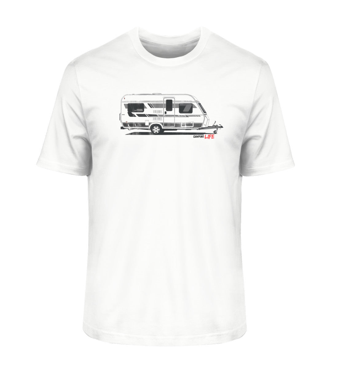 Wohnwagen Camping Life - Herren Organic Shirt - LazyDonkeyDesign