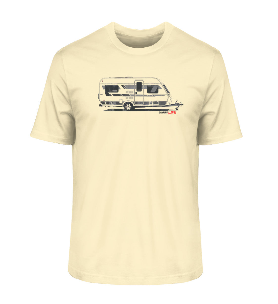 Wohnwagen Camping Life - Herren Organic Shirt - LazyDonkeyDesign