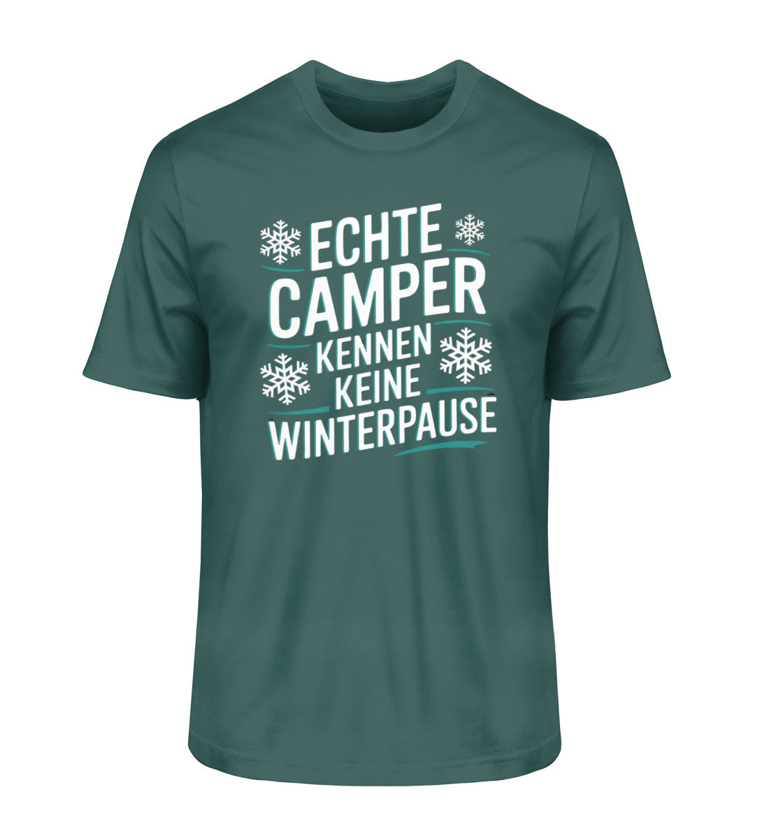 Camper ohne Winterpause - Herren Organic Shirt - LazyDonkeyDesign