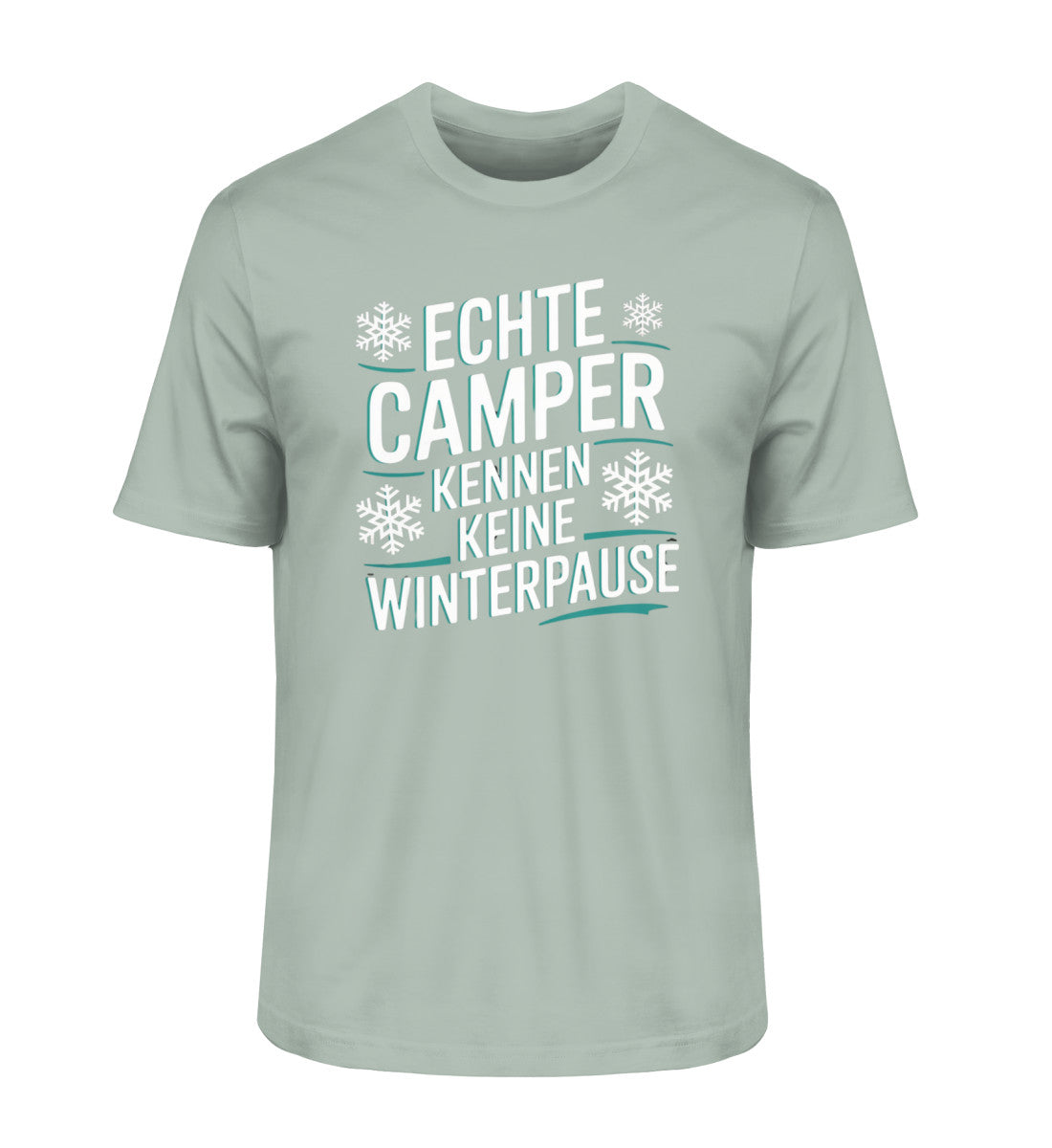 Camper ohne Winterpause - Herren Organic Shirt - LazyDonkeyDesign