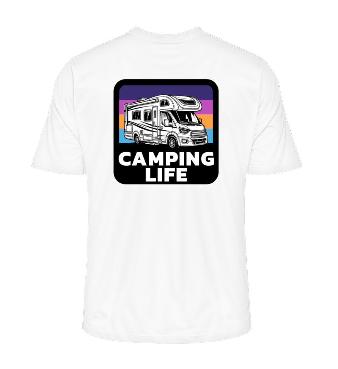 Camping Life - Herren Organic Shirt - LazyDonkeyDesign