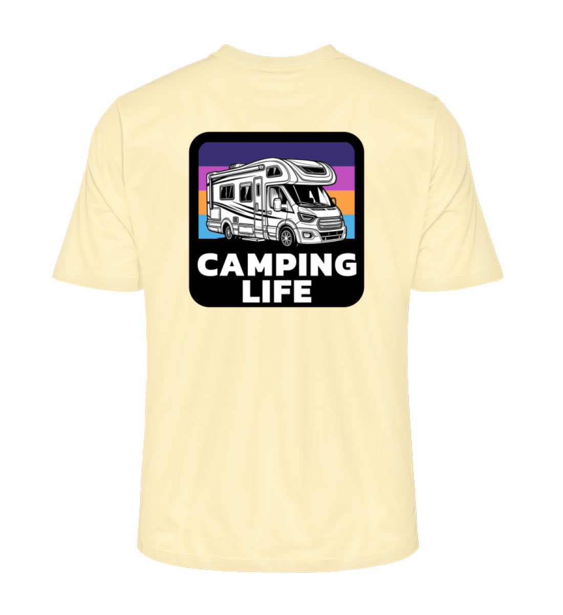 Camping Life - Herren Organic Shirt - LazyDonkeyDesign