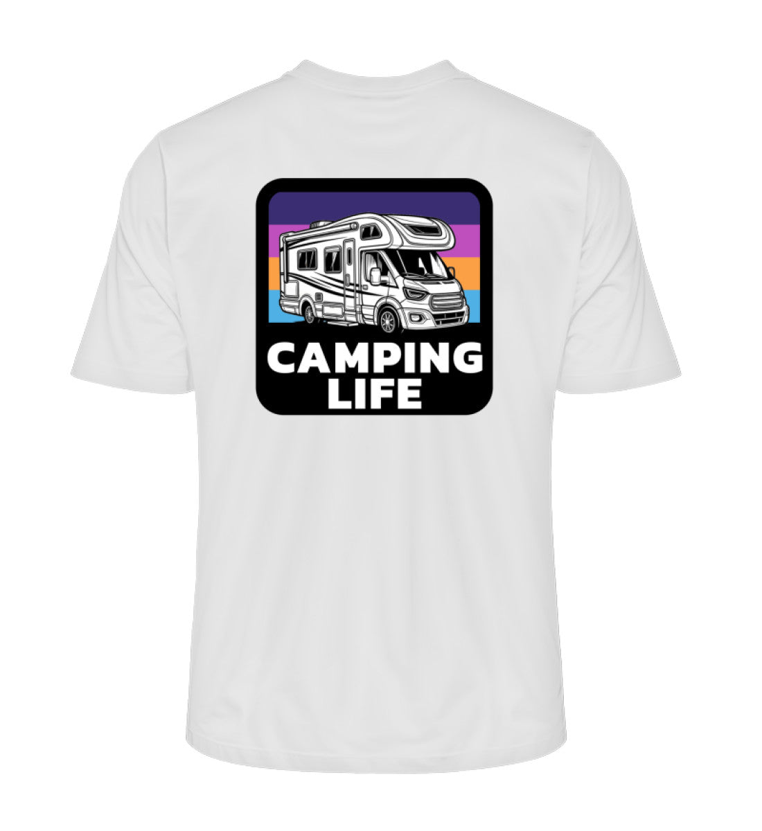 Camping Life - Herren Organic Shirt - LazyDonkeyDesign