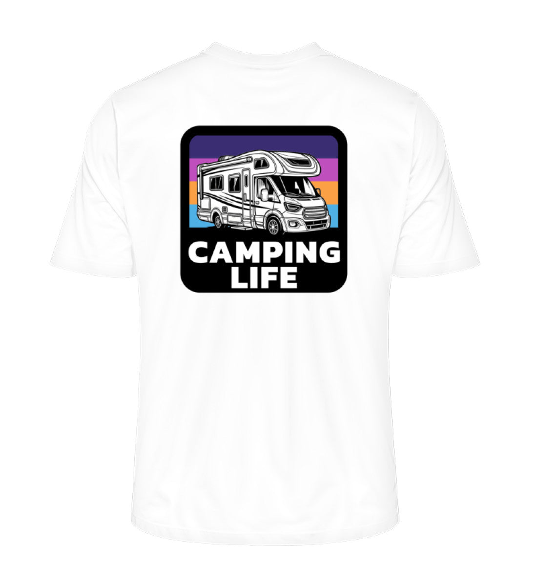 Camping Life - Herren Organic Shirt - LazyDonkeyDesign