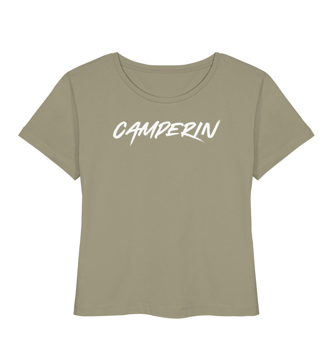 Camperin - Damen Organic T-Shirt - LazyDonkeyDesign