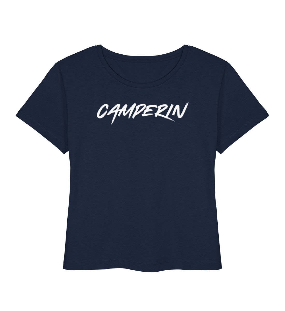 Camperin - Damen Organic T-Shirt - LazyDonkeyDesign