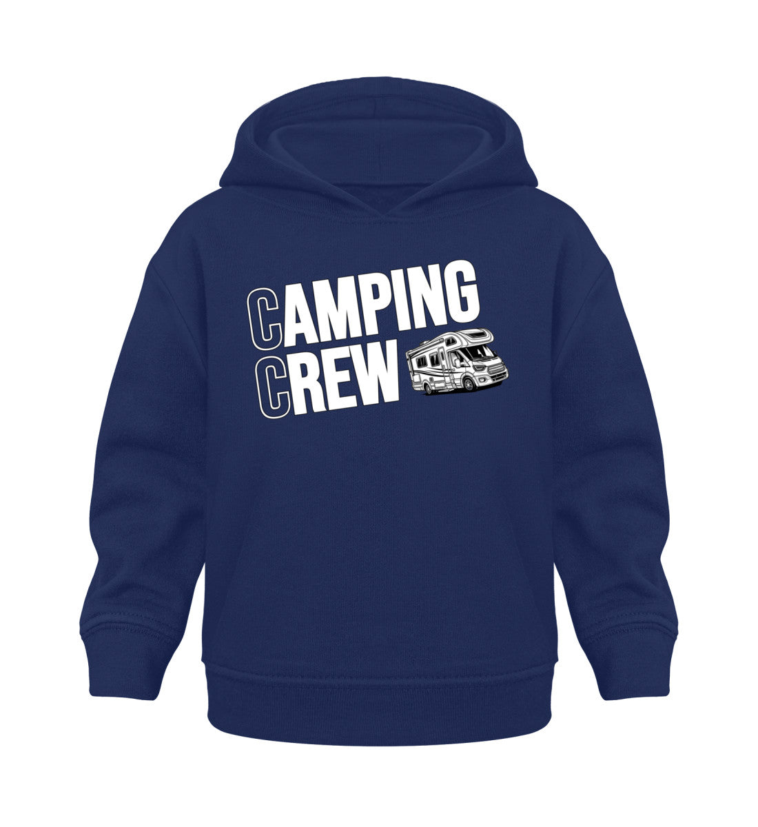Wohnmobil Camping Crew - Baby Organic Hoodie - LazyDonkeyDesign