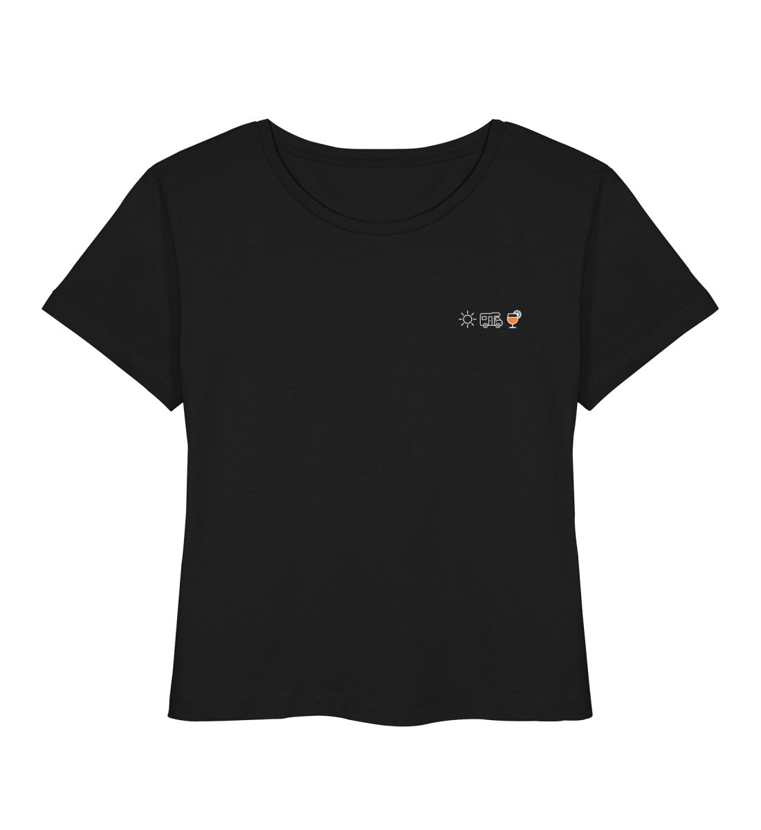 Sonne Wohnmobil Aperol - Damen Organic T-Shirt - LazyDonkeyDesign