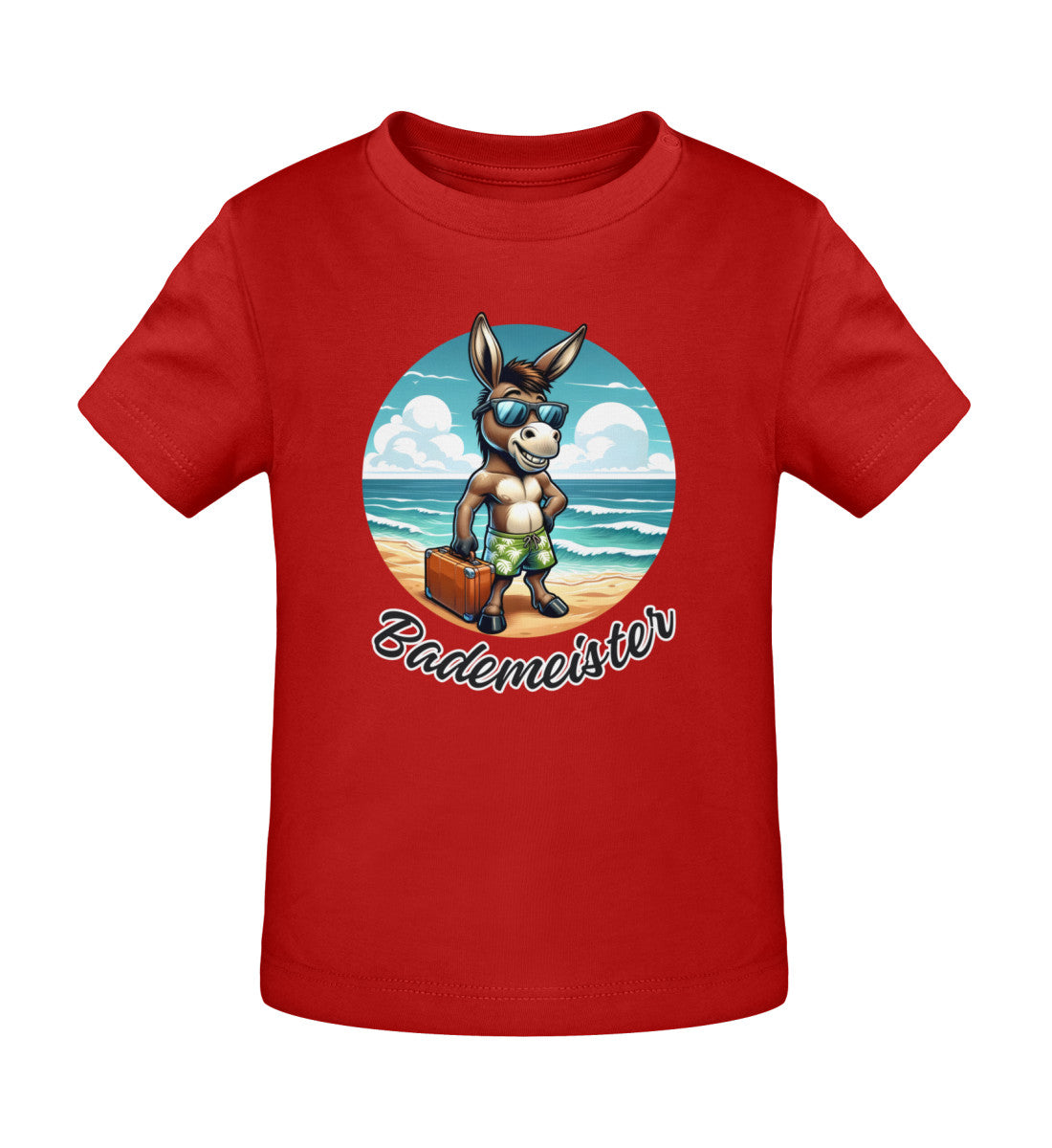 Bademeister - Baby Organic Shirt - LazyDonkeyDesign