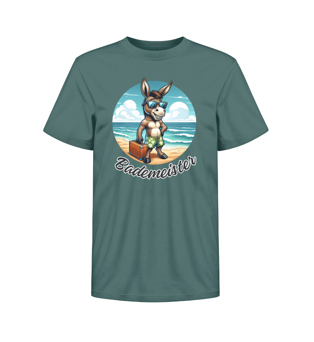 Bademeister - Kinder Organic Shirt - LazyDonkeyDesign
