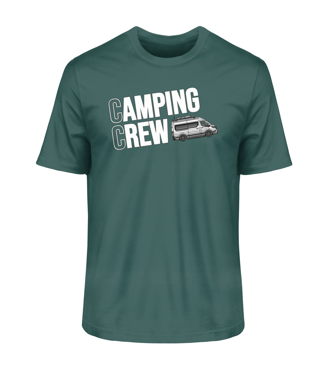 Vanlife Camping Crew - Herren Organic Shirt - LazyDonkeyDesign
