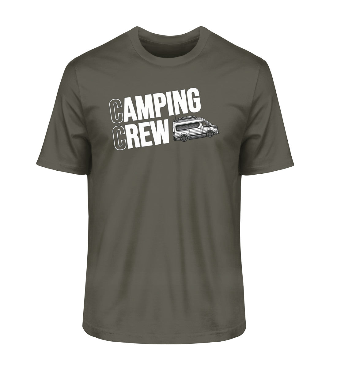 Vanlife Camping Crew - Herren Organic Shirt - LazyDonkeyDesign