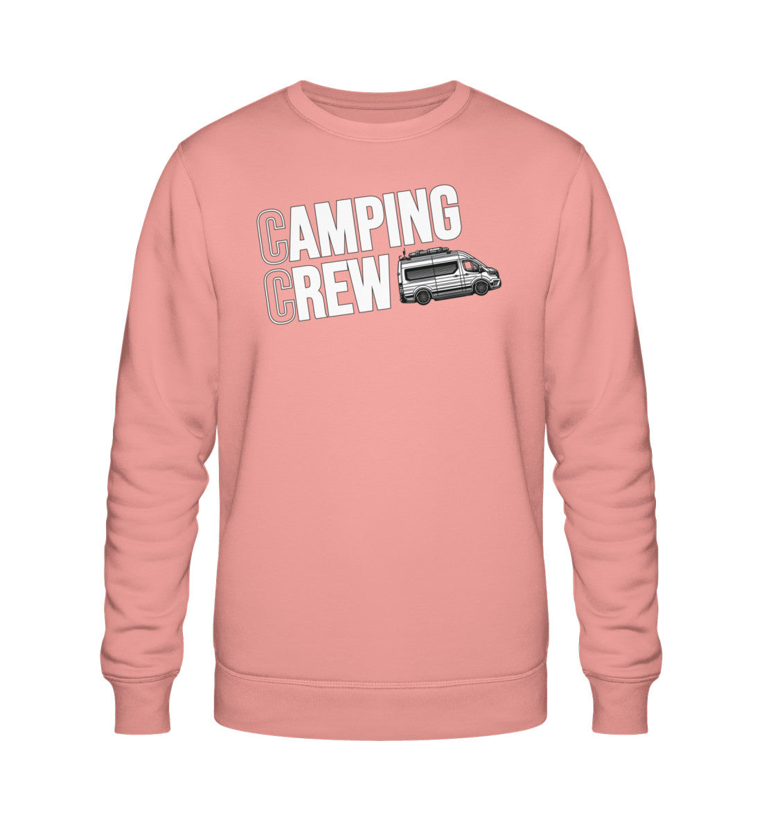 Vanlife Camping Crew - Herren Organic Sweatshirt - LazyDonkeyDesign